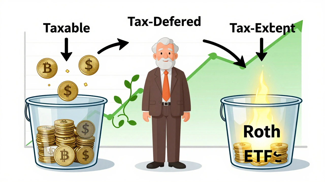 Post-Retirement Asset Location: How to Maximize After-Tax Retirement Income